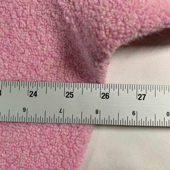 Outdoor Voices M NEW Pink MegaFleece Crewneck Sweatshirt Fuzzy - Picture 7 of 10